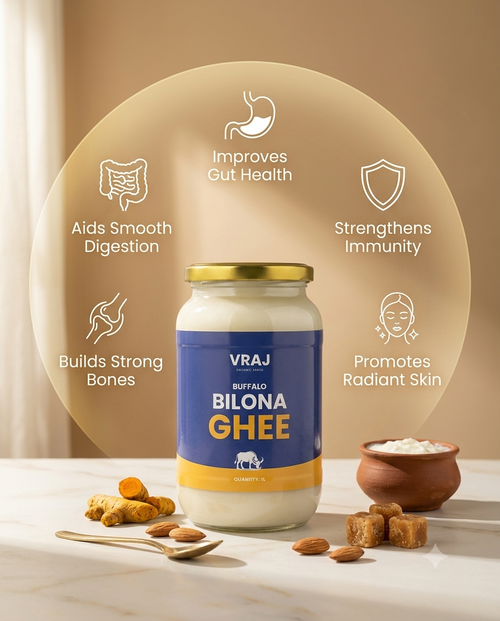 Vraj A2 Buffalo Bilona Ghee